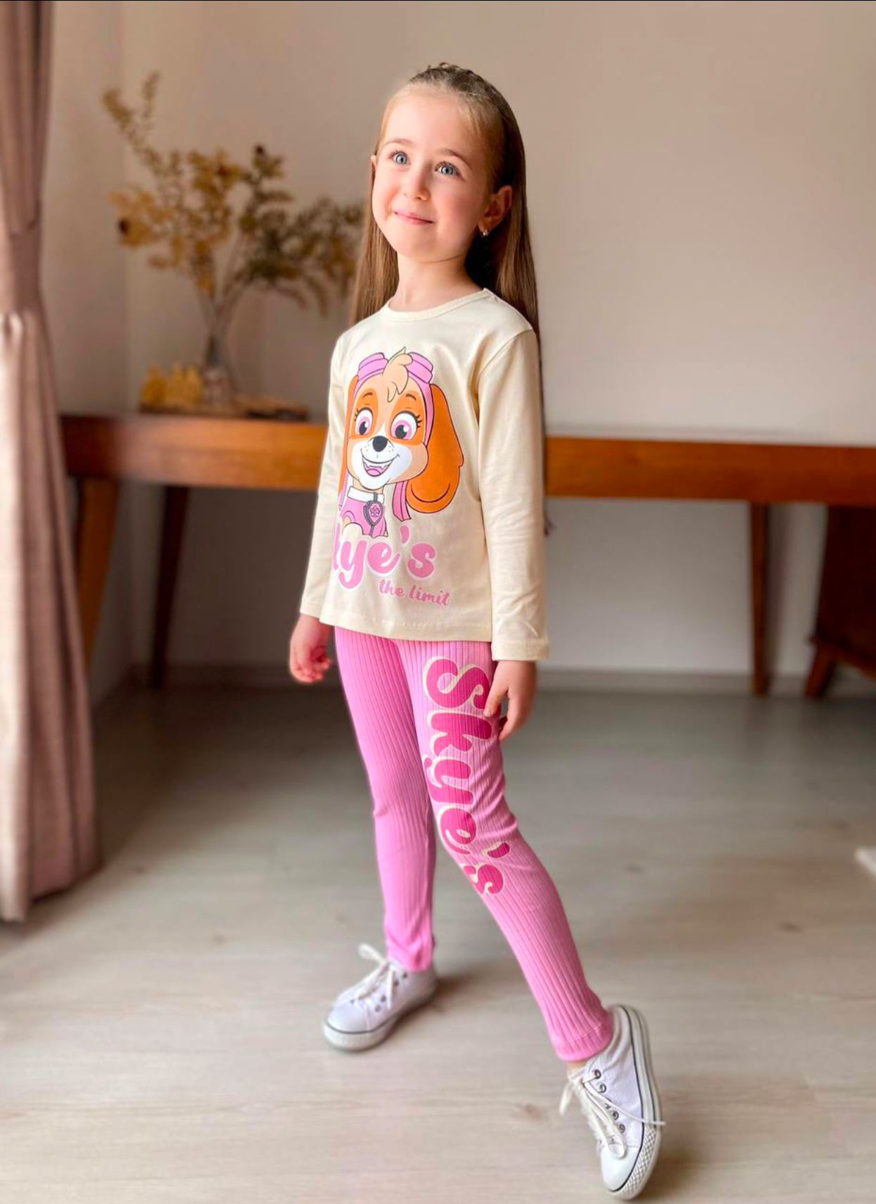 Paw Patrol Skye Longsleeve & Leggings Meisjes Setje