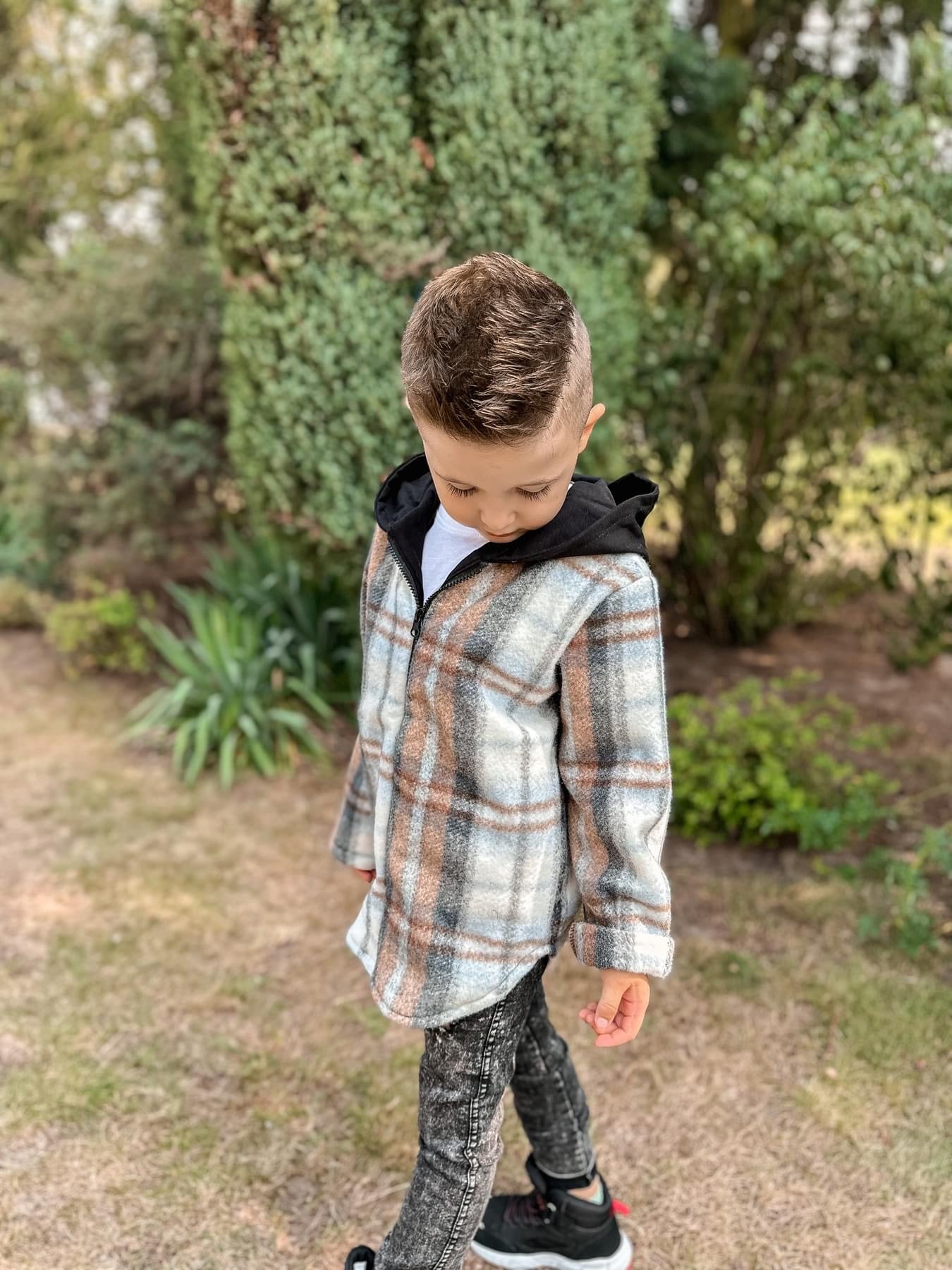 Overshirt met capuchon ‘Lukas’