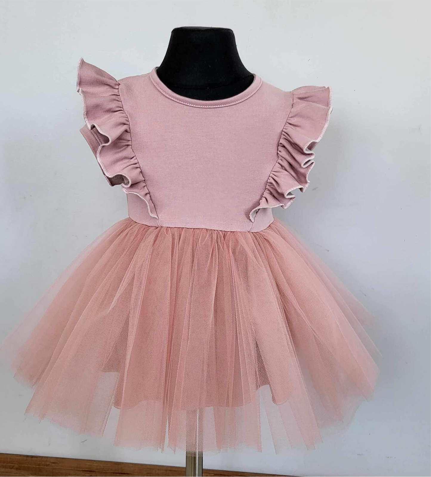 Tule Jurk 'Sara ' Poederroze