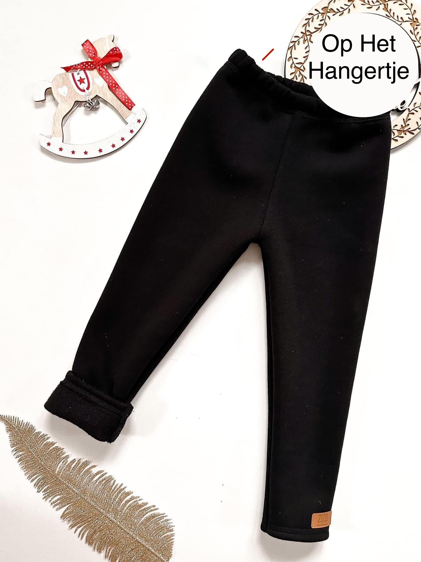 Meisjes (Winter) Legging ‘Zuzi’ Zwart