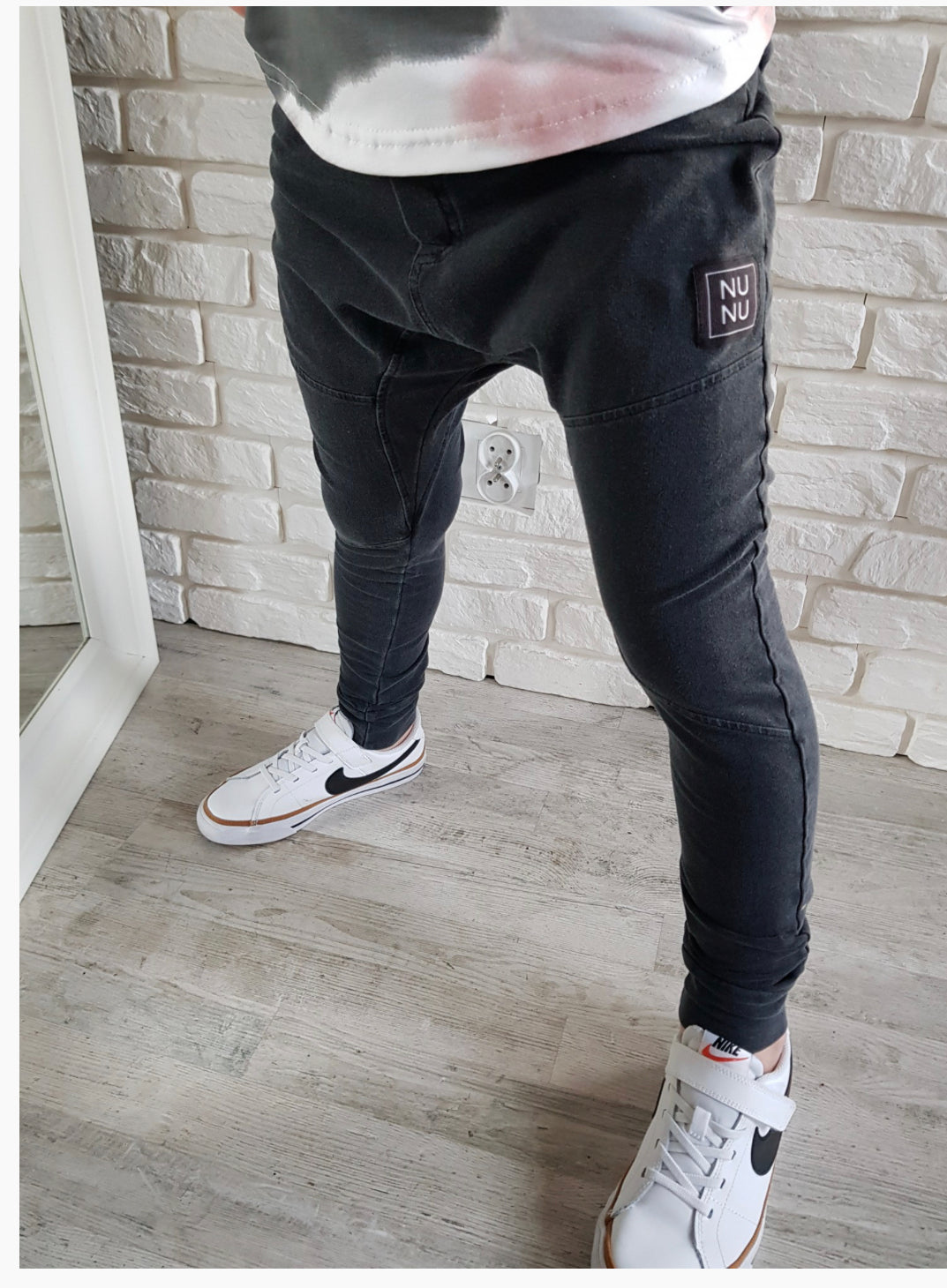 Jongens Jeans Broek Slim Fit Zwart