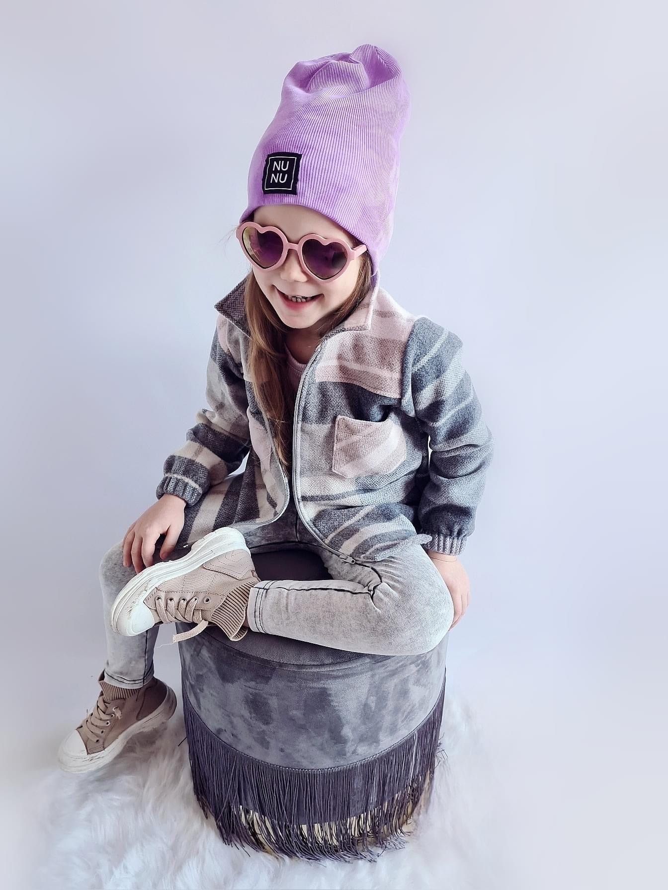 Meisjes Jeans Broek Slim Fit Met Zakken Denim-look Grijs
