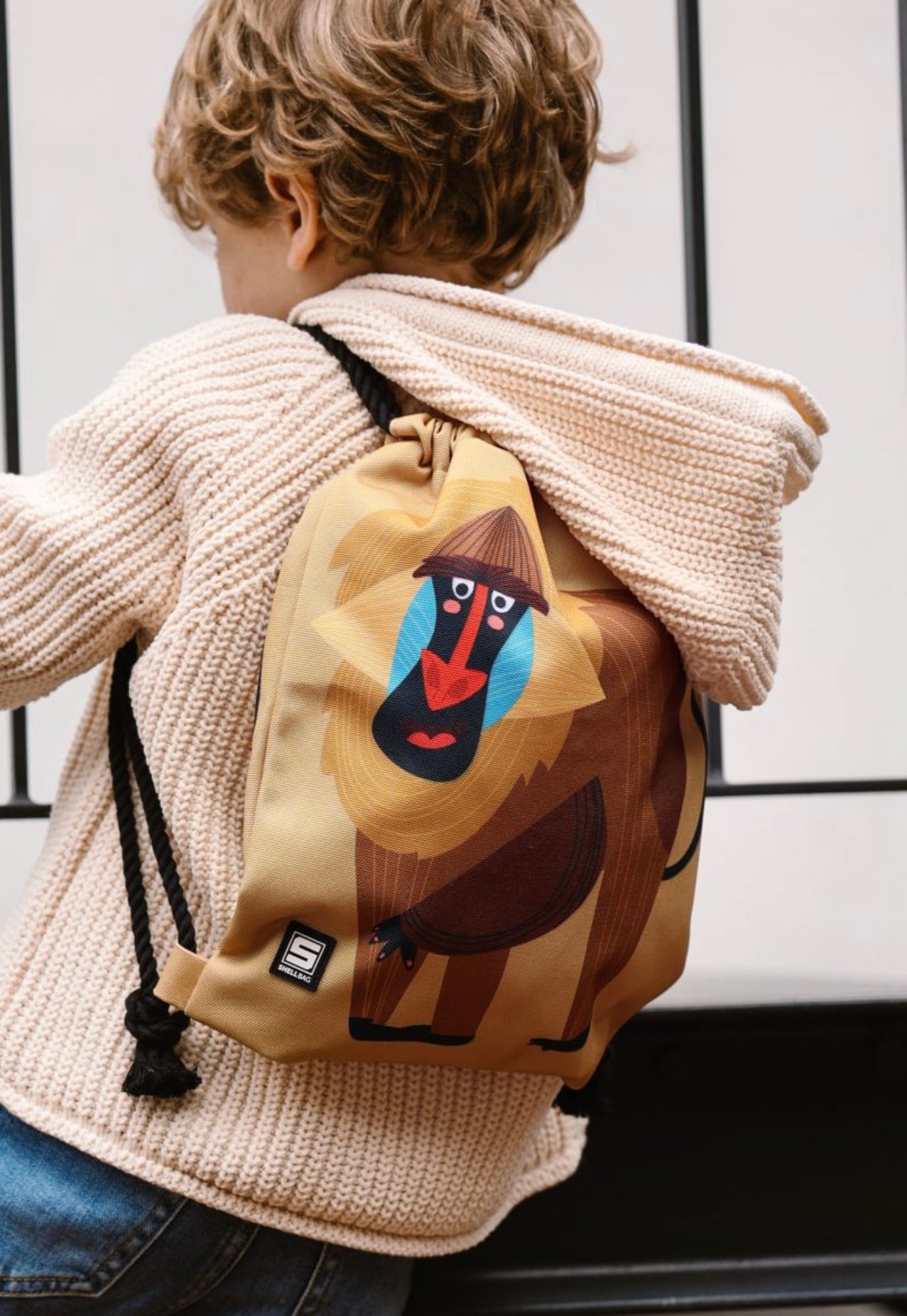 Pre-School Trekkoord Rugzak 'Gorilla'