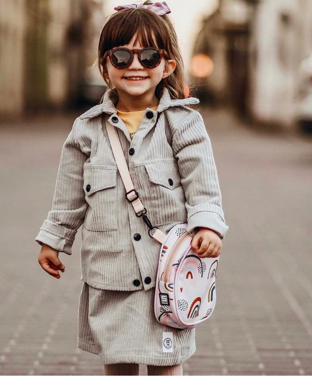 Pre-School Messengerbag / Tas 'Regenboog'