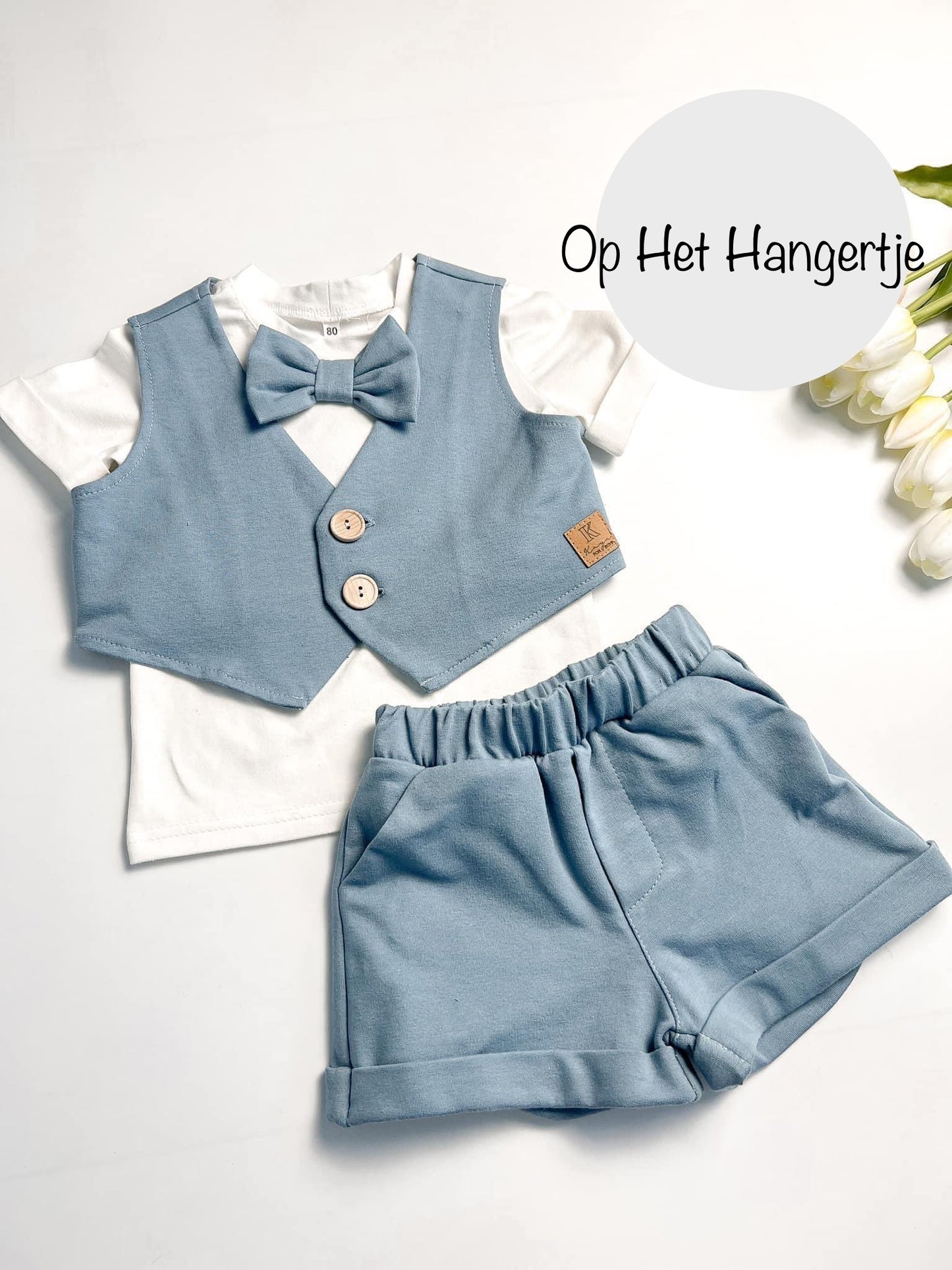 Pakje Blauw Drie-delig