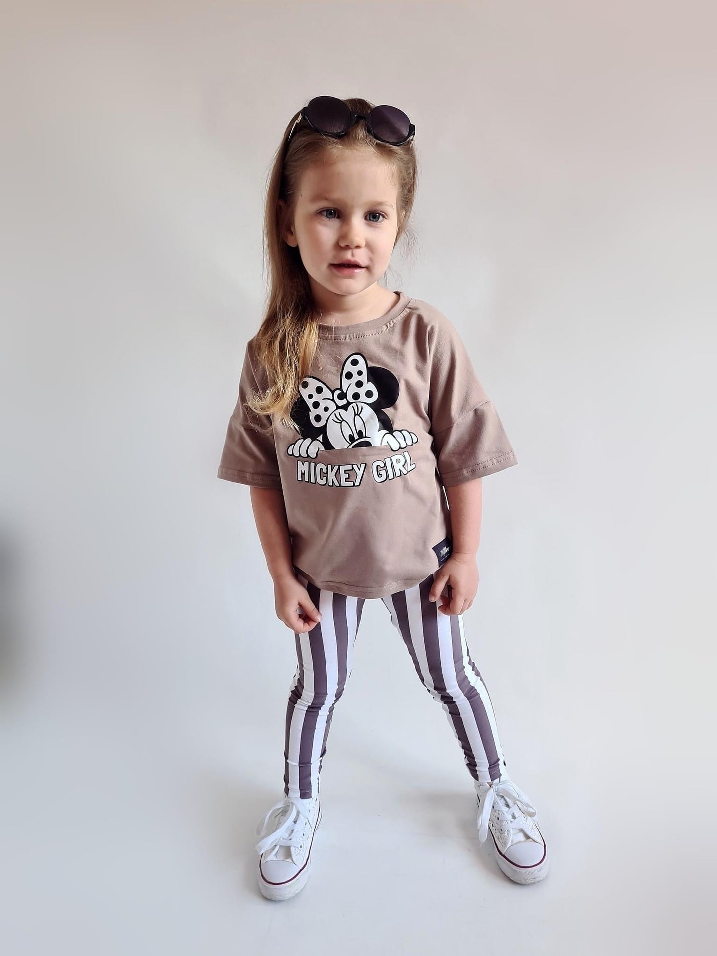 Meisjes T-Shirt 'MICKEY GIRL' Lattee
