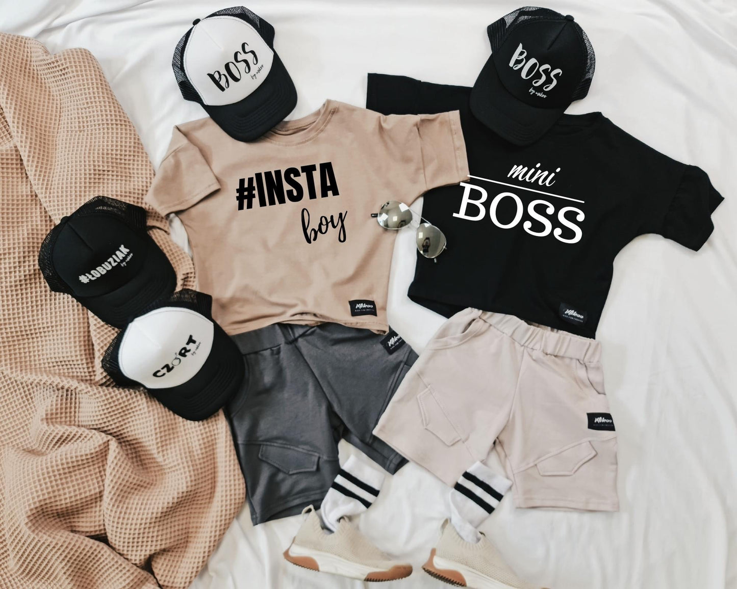 Jongens Shorts Beige