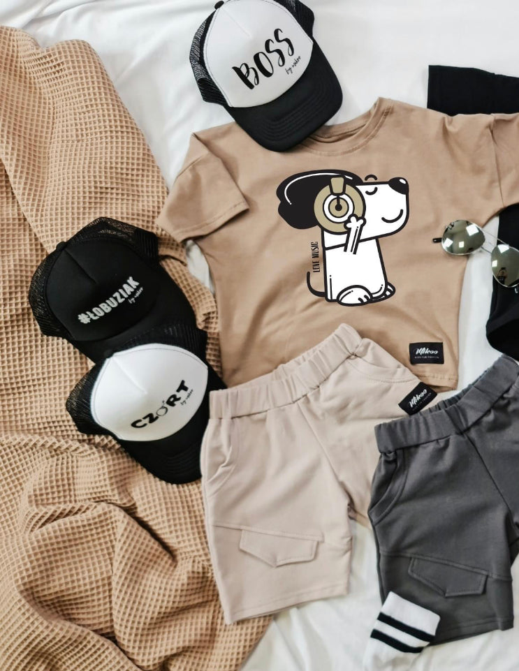 Jongens Shorts Beige