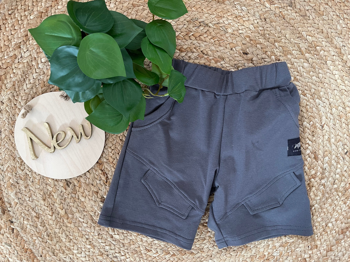 Jongens Shorts Antraciet