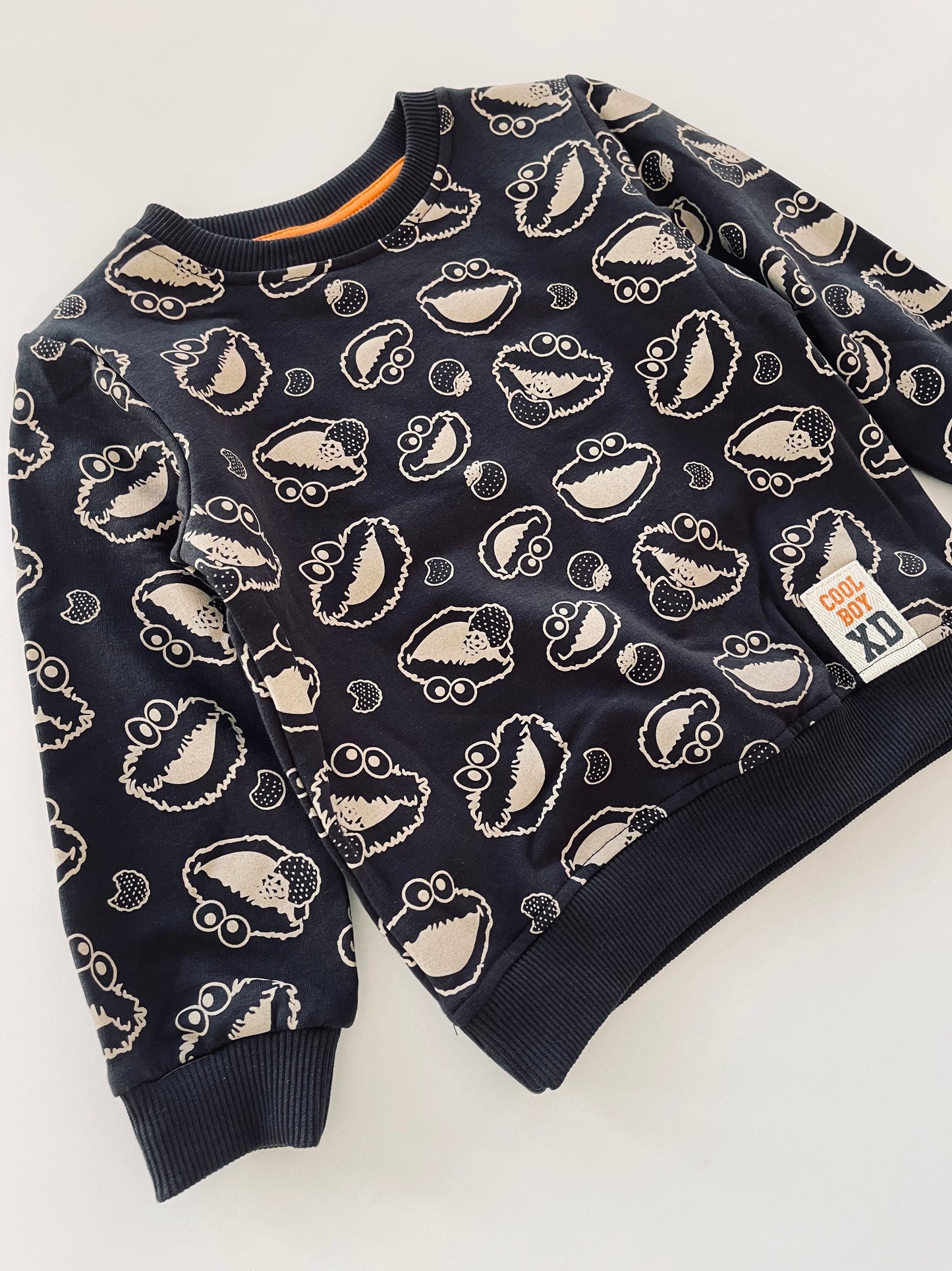 Jongens Sweatshirt 'Cool Boy XD' Antraciet / Beige