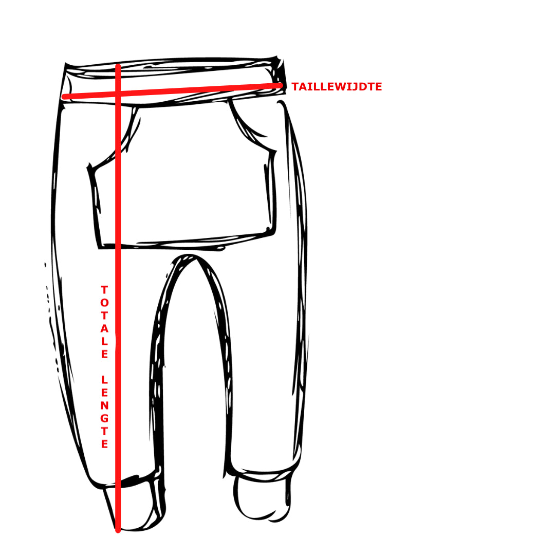 Jongens Setje 'Vriendelijke Bos' Sweatshirt met Capuchon en Oren Bruin en Baggy Pants Beige