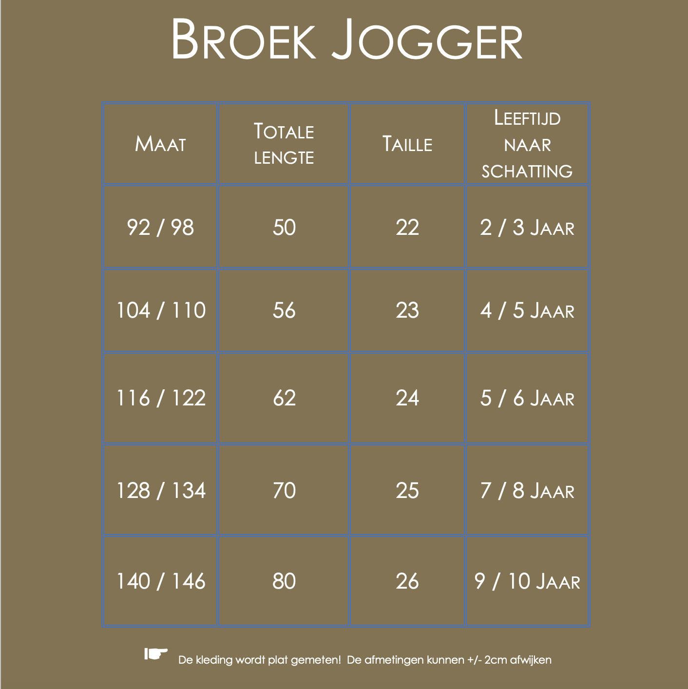 Jongens Jogging broek 'JOGGER ' Denim-look Blauw