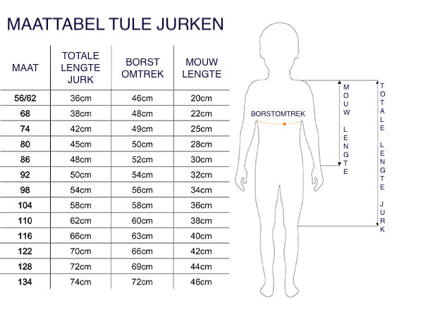Tule Jurk 'Melody' Ecru / Roze met pareltjes