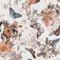 Meisjes Flared Broek 'Papillon' Ecru met Vlindermotief