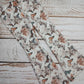 Meisjes Flared Broek 'Papillon' Ecru met Vlindermotief