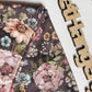 Meisjes Legging 'Fleurig' met Fleurig Bloemenmotief Donker-Paars