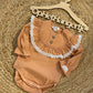 Meisjes Body / Romper Met Ruches Borduursel Decoratieve Knopen Knoopsluiting Camel