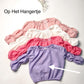 Meisjes Blouse ‘Valentina’ Met Decoratief Elastiek Lila
