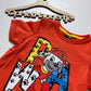 Jongens T-Shirt 'PAW' Rood met Opdruk